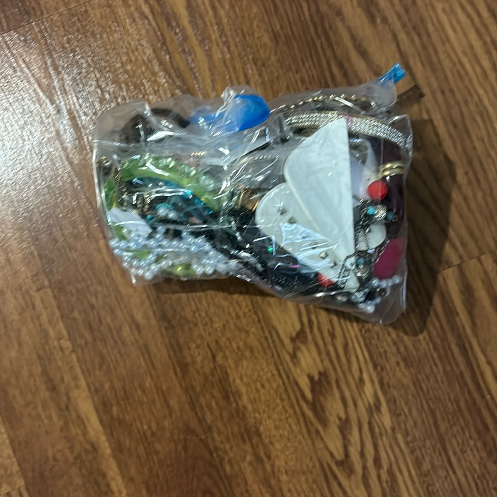 Roughly one pound of mystery jewelry!!